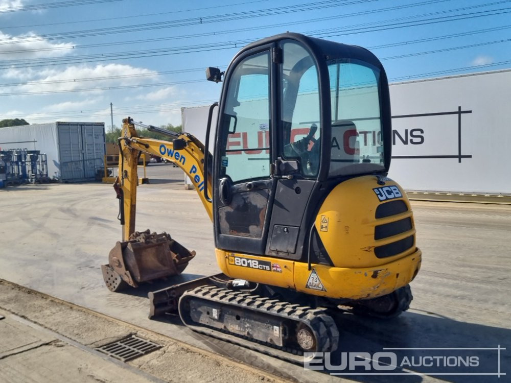 2012 JCB 8018 - Minigraver: bilde 3 2012 JCB 8018 - Minigraver: bilde 3