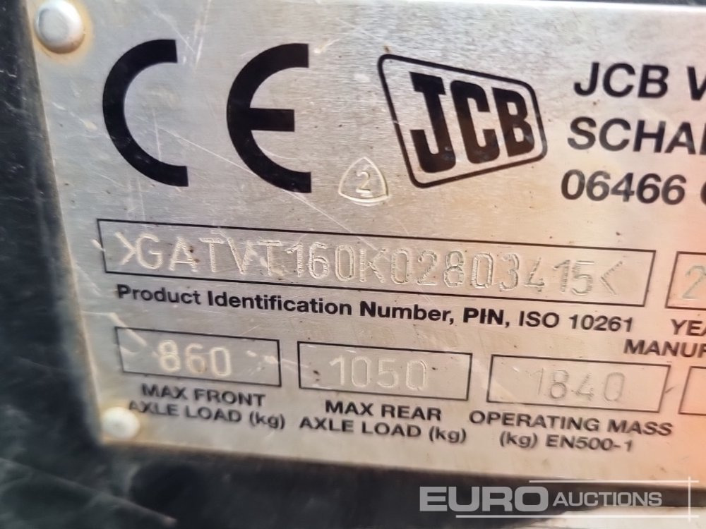 2012 JCB VMT160 - Vals: bilde 2 2012 JCB VMT160 - Vals: bilde 2