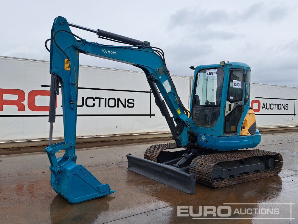 2012 Kubota KX161-3SZ - Minigraver: bilde 1 2012 Kubota KX161-3SZ - Minigraver: bilde 1
