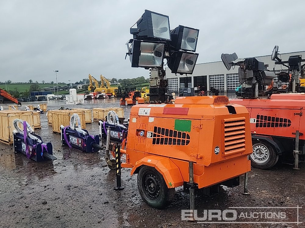 2012 Towerlight VT-1 Single Axle Lighting Tower, Kubota Engine - Lysmast: bilde 2 2012 Towerlight VT-1 Single Axle Lighting Tower, Kubota Engine - Lysmast: bilde 2