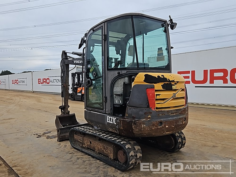 2012 Volvo EC27C - Minigraver: bilde 3 2012 Volvo EC27C - Minigraver: bilde 3