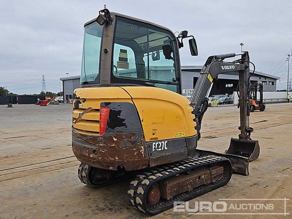 2012 Volvo EC27C - Minigraver: bilde 5 2012 Volvo EC27C - Minigraver: bilde 5