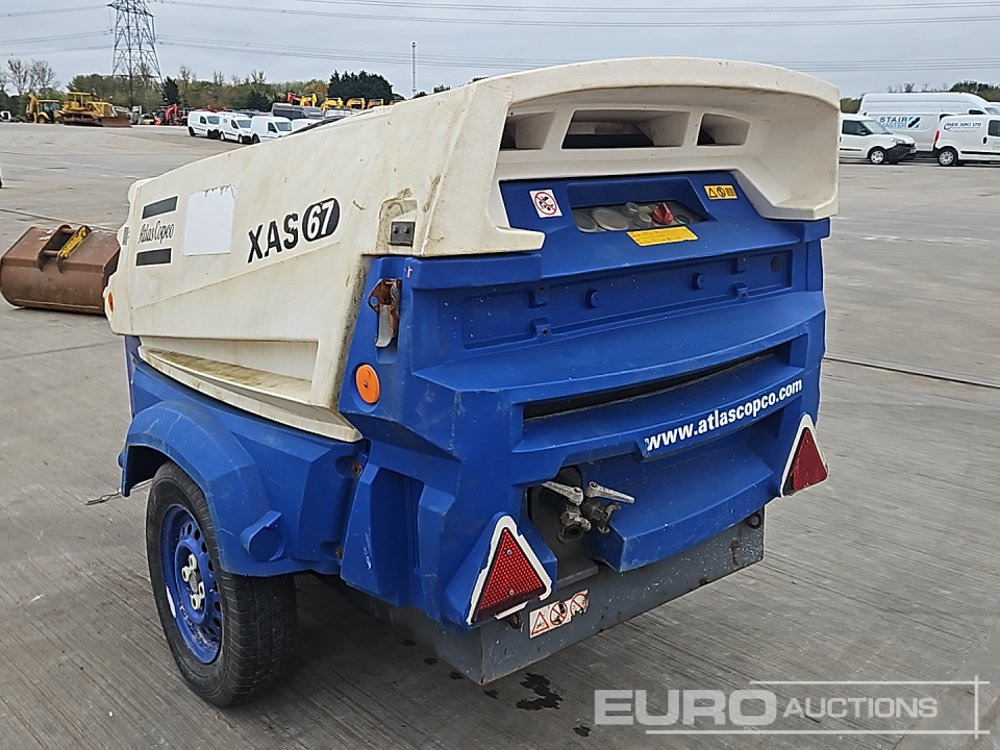 2013 Atlas Copco XAS67 130CFM - Luftkompressor: bilde 3 2013 Atlas Copco XAS67 130CFM - Luftkompressor: bilde 3