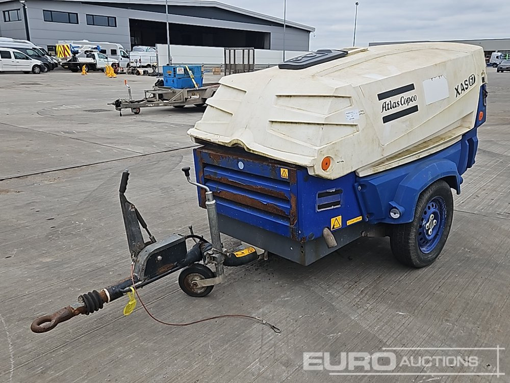 2013 Atlas Copco XAS67 130CFM - Luftkompressor: bilde 1 2013 Atlas Copco XAS67 130CFM - Luftkompressor: bilde 1