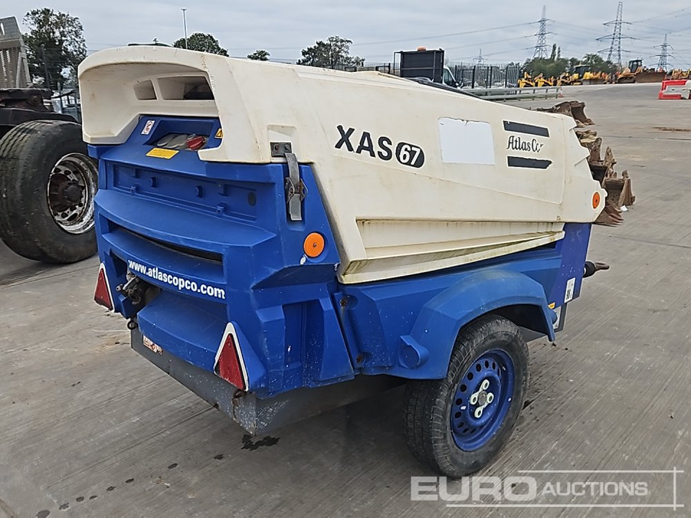 2013 Atlas Copco XAS67 130CFM - Luftkompressor: bilde 5 2013 Atlas Copco XAS67 130CFM - Luftkompressor: bilde 5