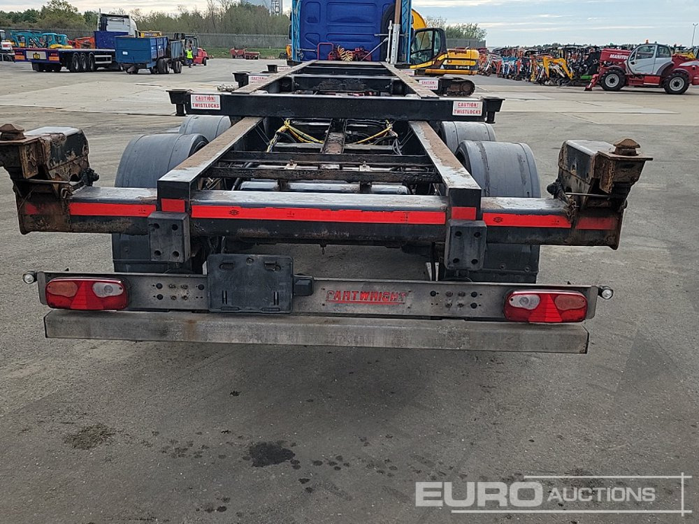 2013 Cartwright Tri Axle Skeleton Trailer, Twist & Lock - Åpen semitrailer: bilde 4 2013 Cartwright Tri Axle Skeleton Trailer, Twist & Lock - Åpen semitrailer: bilde 4