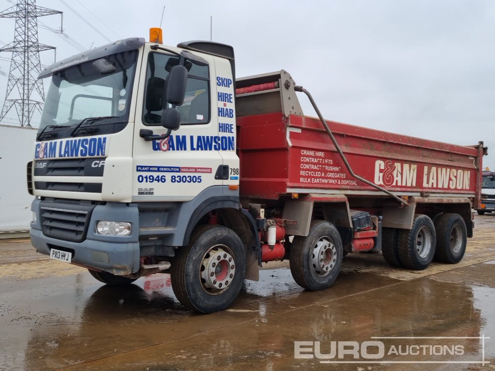 2013 DAF CF85.410 - Tippbil: bilde 1 2013 DAF CF85.410 - Tippbil: bilde 1