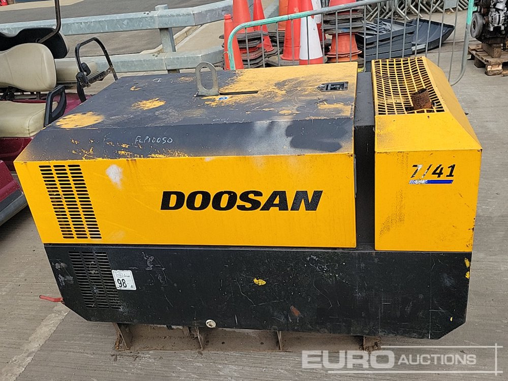 2013 Doosan 741 140CFM - Luftkompressor: bilde 2 2013 Doosan 741 140CFM - Luftkompressor: bilde 2