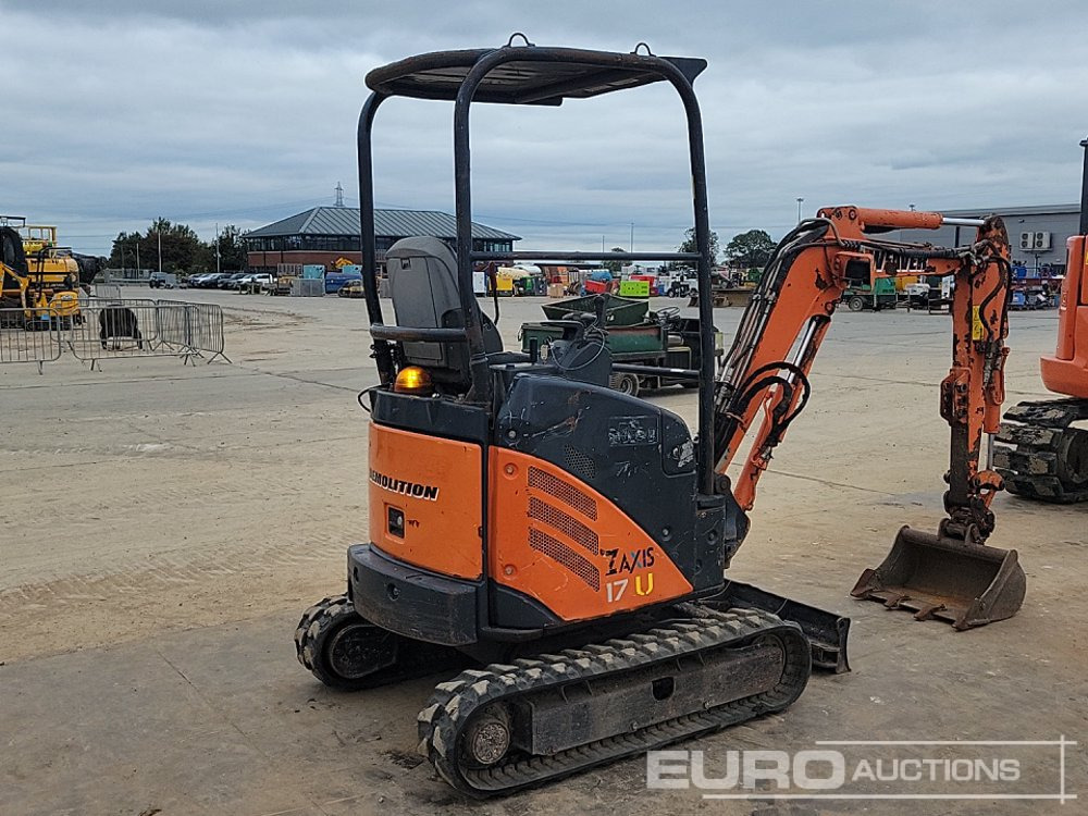 2013 Hitachi ZX17U-2 YLR - Minigraver: bilde 5 2013 Hitachi ZX17U-2 YLR - Minigraver: bilde 5