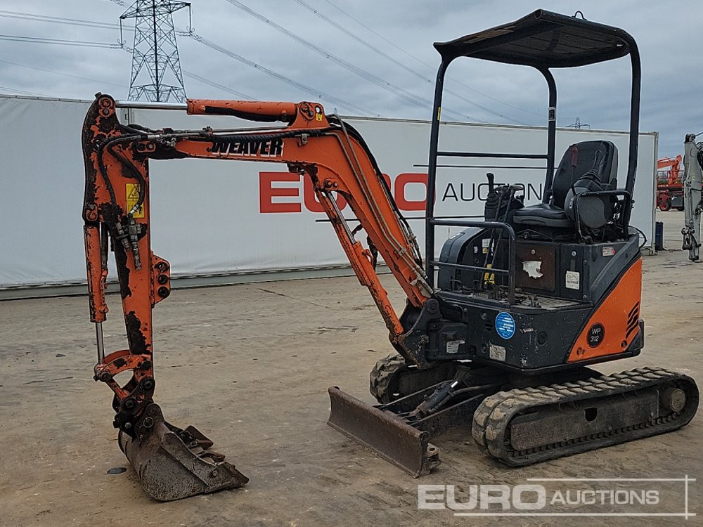 2013 Hitachi ZX17U-2 YLR - Minigraver: bilde 1 2013 Hitachi ZX17U-2 YLR - Minigraver: bilde 1