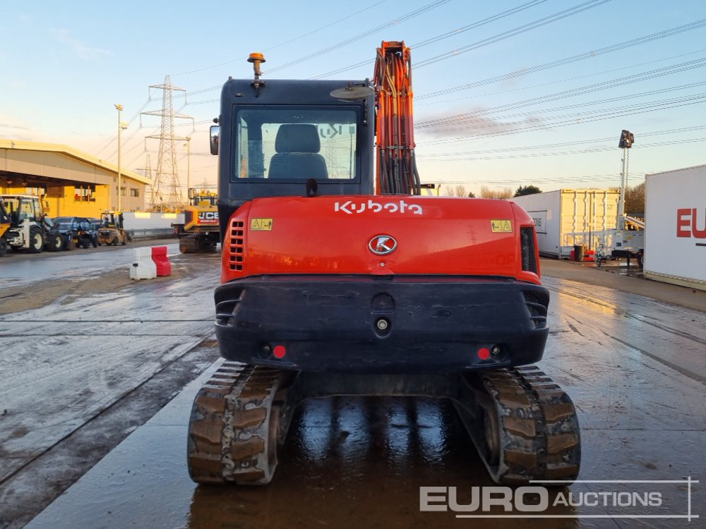2013 Kubota KX080-4 - Minigraver: bilde 4 2013 Kubota KX080-4 - Minigraver: bilde 4