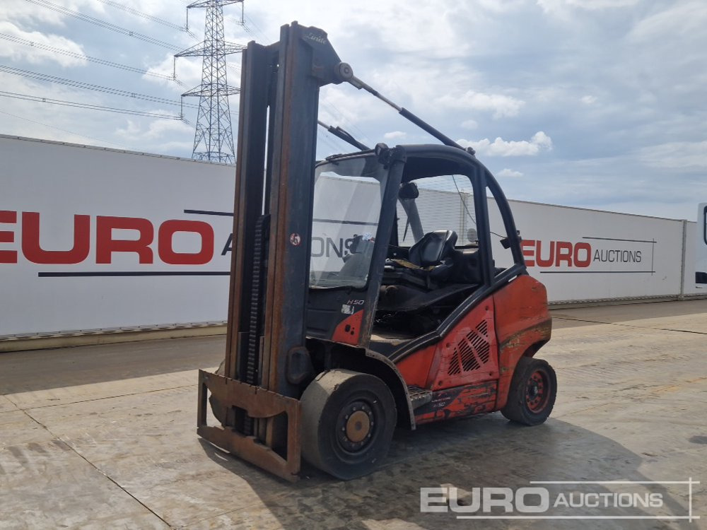 2013 Linde H50D-02 - Gaffeltruck: bilde 1 2013 Linde H50D-02 - Gaffeltruck: bilde 1