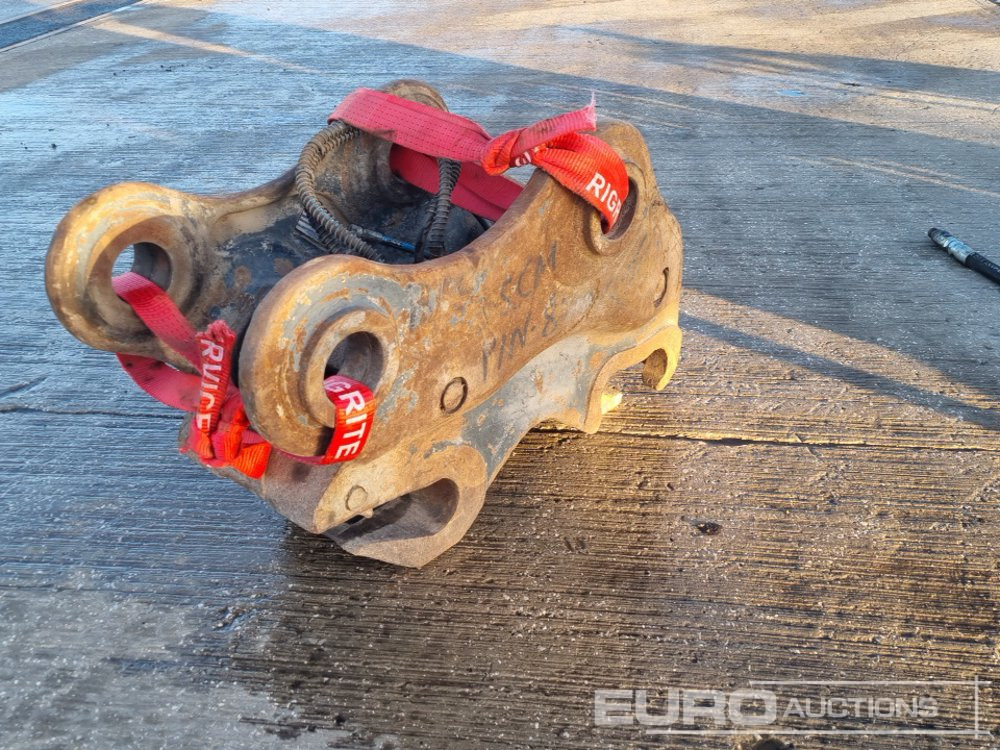 2013 Miller Hydraulic Double Lock Quick Hitch 80mm Pin to suit 20 Ton Excavator - Hurtigkobling: bilde 1 2013 Miller Hydraulic Double Lock Quick Hitch 80mm Pin to suit 20 Ton Excavator - Hurtigkobling: bilde 1