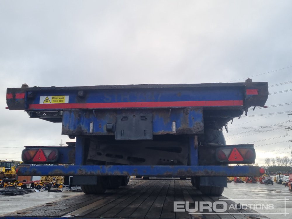 2013 SDC Tri Axle Flat Bed Trailer - Åpen semitrailer: bilde 4 2013 SDC Tri Axle Flat Bed Trailer - Åpen semitrailer: bilde 4