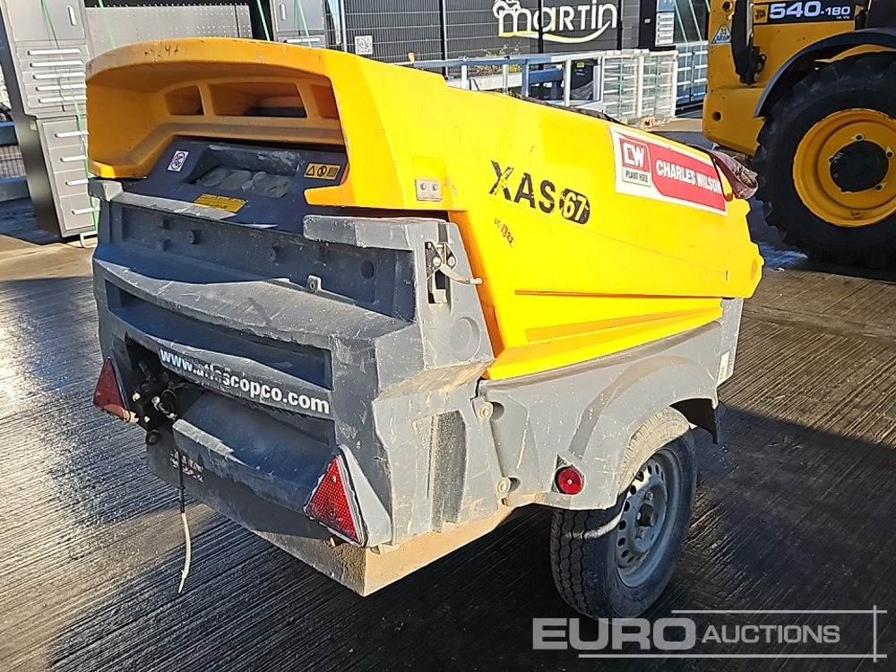 2014 Atlas Copco XAS 67 - Luftkompressor: bilde 5 2014 Atlas Copco XAS 67 - Luftkompressor: bilde 5