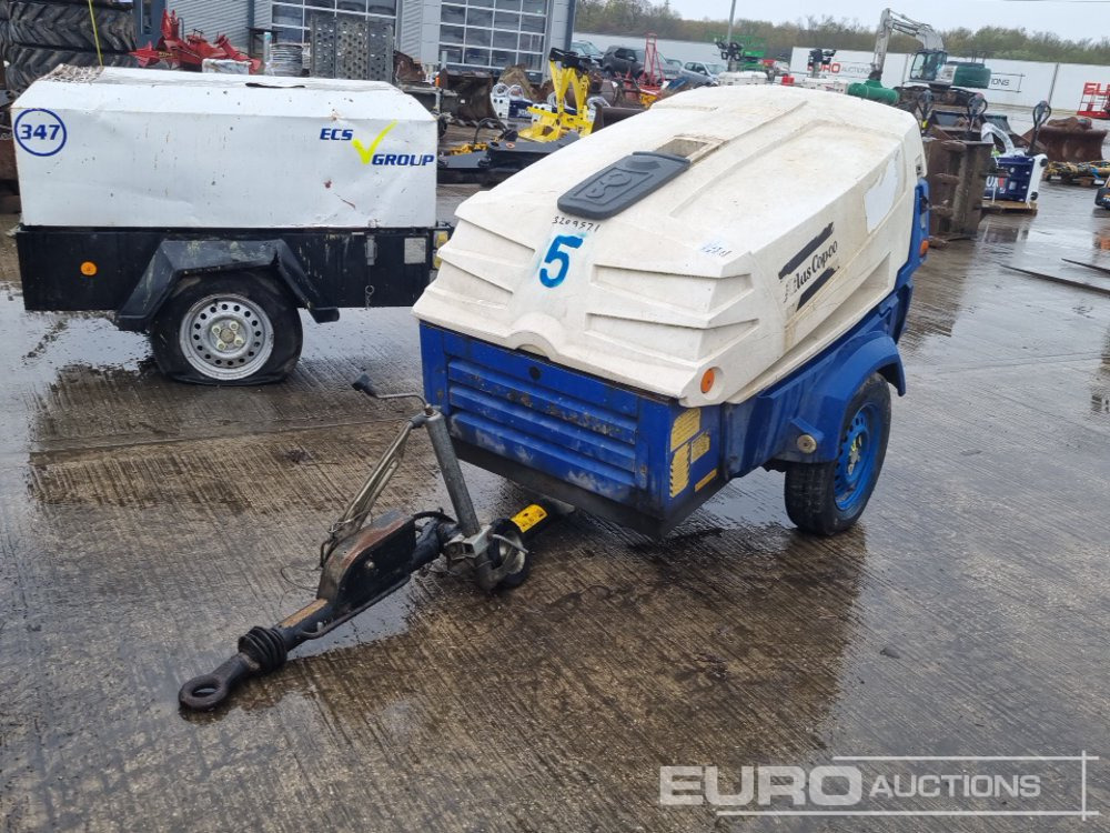 2014 Atlas Copco XAS47KD - Luftkompressor: bilde 1 2014 Atlas Copco XAS47KD - Luftkompressor: bilde 1