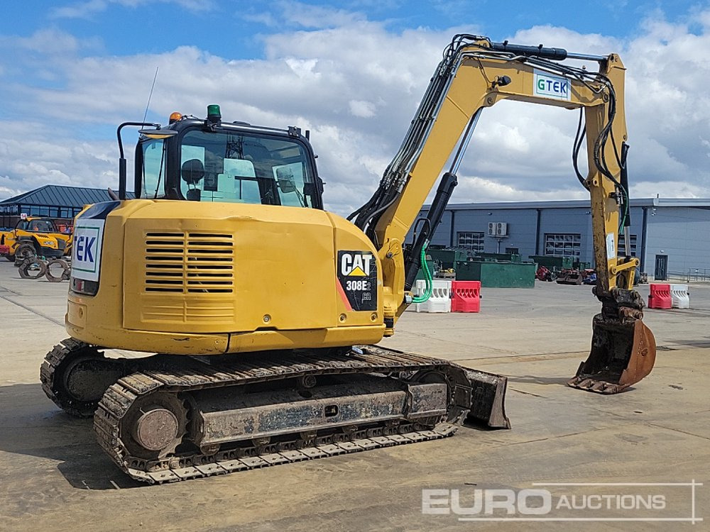 2014 CAT 308E2CR - Minigraver: bilde 5 2014 CAT 308E2CR - Minigraver: bilde 5