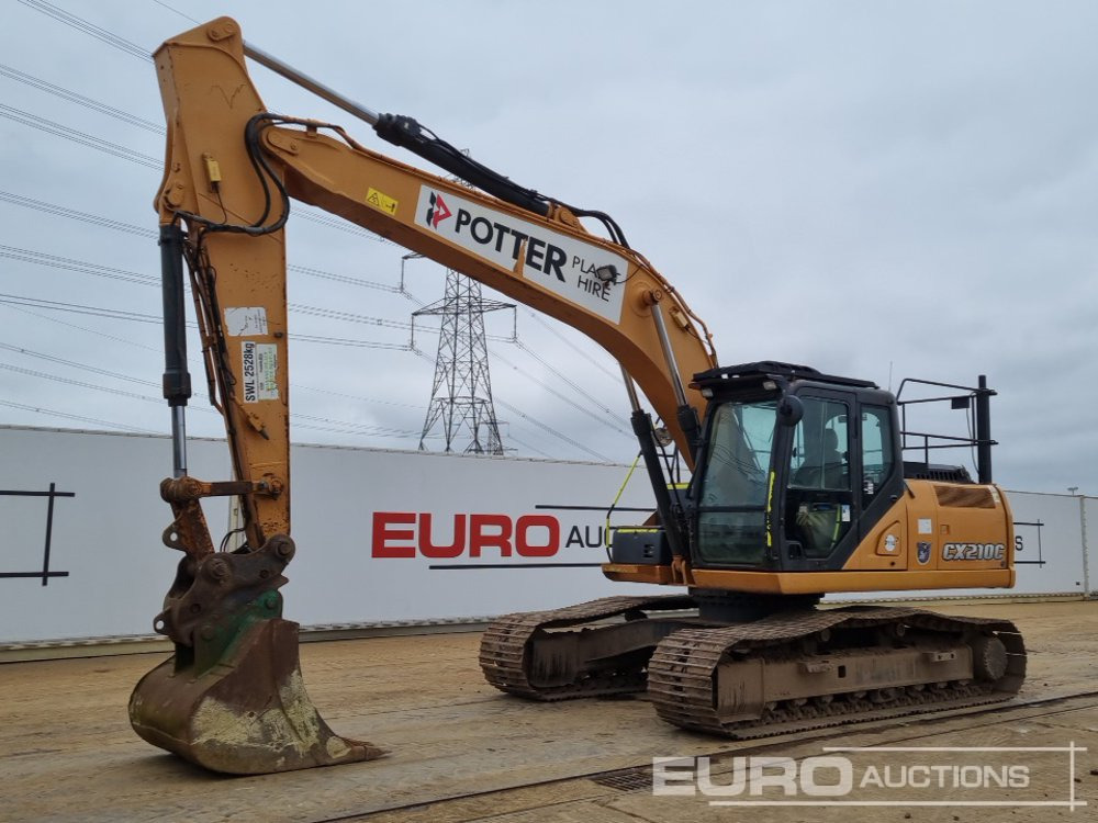 2014 Case CX210C - Beltegraver: bilde 1 2014 Case CX210C - Beltegraver: bilde 1