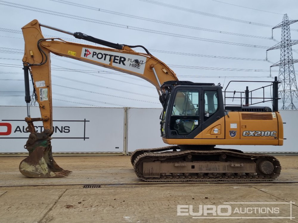 2014 Case CX210C - Beltegraver: bilde 2 2014 Case CX210C - Beltegraver: bilde 2