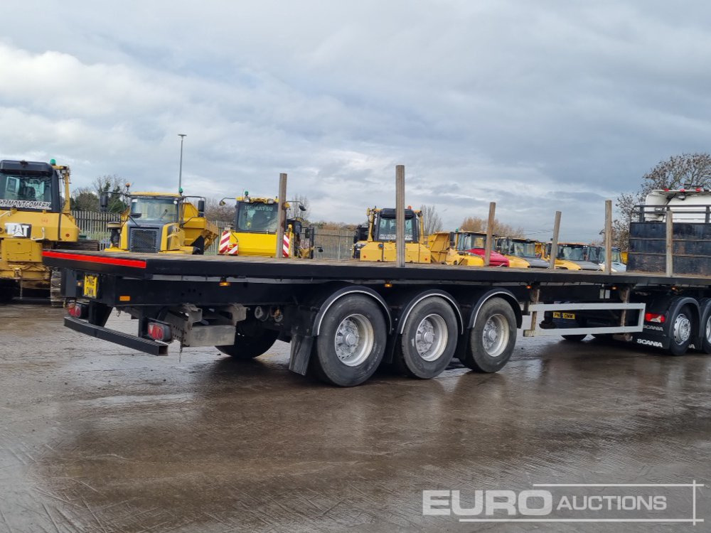 2014 SDC Tri Axle Flat Bed Trailer - Åpen semitrailer: bilde 5 2014 SDC Tri Axle Flat Bed Trailer - Åpen semitrailer: bilde 5