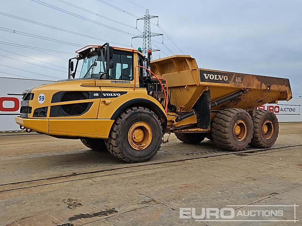 2014 Volvo A30G - Rammestyrt dumper: bilde 1 2014 Volvo A30G - Rammestyrt dumper: bilde 1