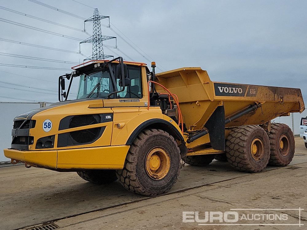 2014 Volvo A30G - Rammestyrt dumper: bilde 1 2014 Volvo A30G - Rammestyrt dumper: bilde 1