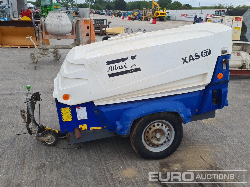 2015 Atlas Copco XAS67 - Luftkompressor: bilde 2 2015 Atlas Copco XAS67 - Luftkompressor: bilde 2