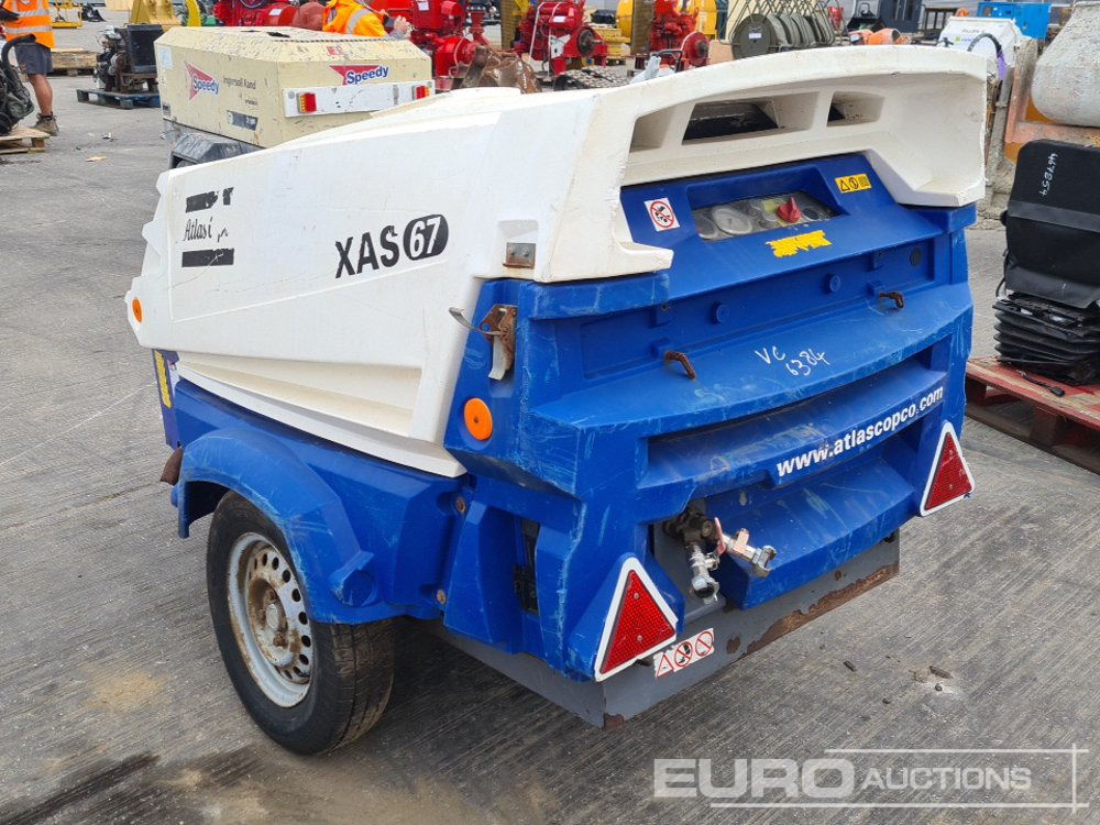 2015 Atlas Copco XAS67 - Luftkompressor: bilde 3 2015 Atlas Copco XAS67 - Luftkompressor: bilde 3