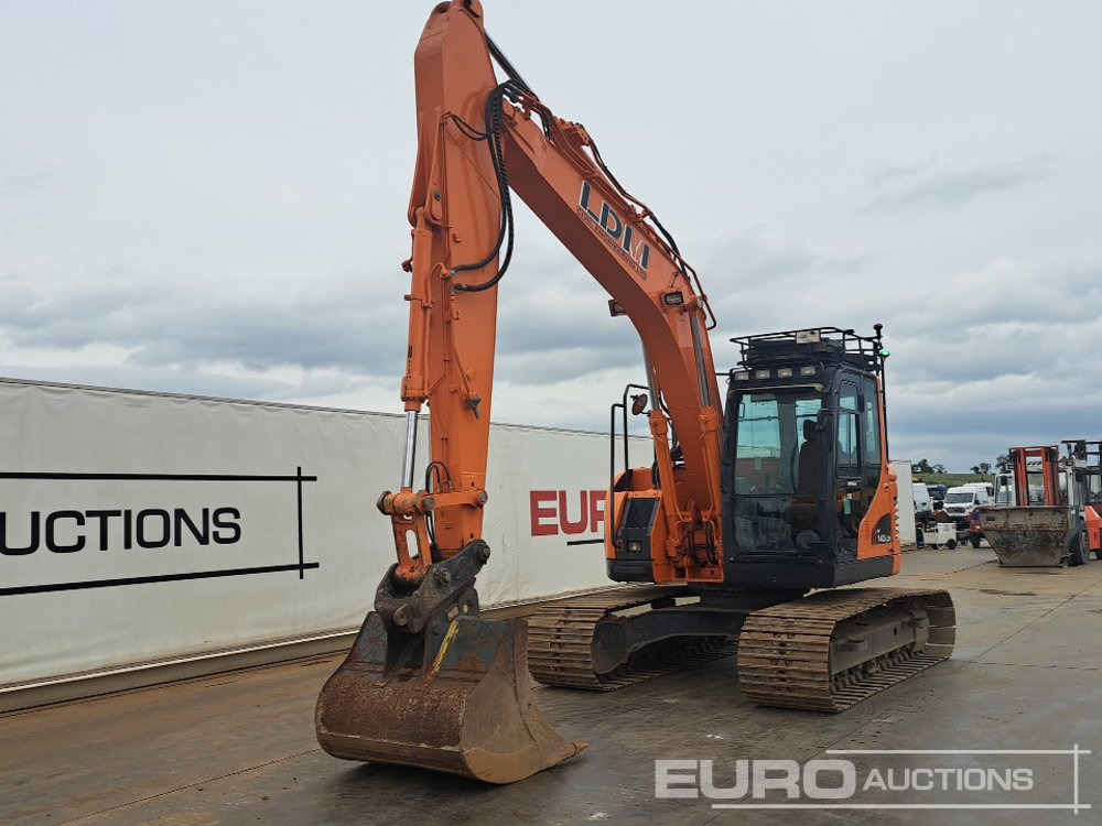 2015 Doosan DX140LCR-3 - Beltegraver: bilde 1 2015 Doosan DX140LCR-3 - Beltegraver: bilde 1