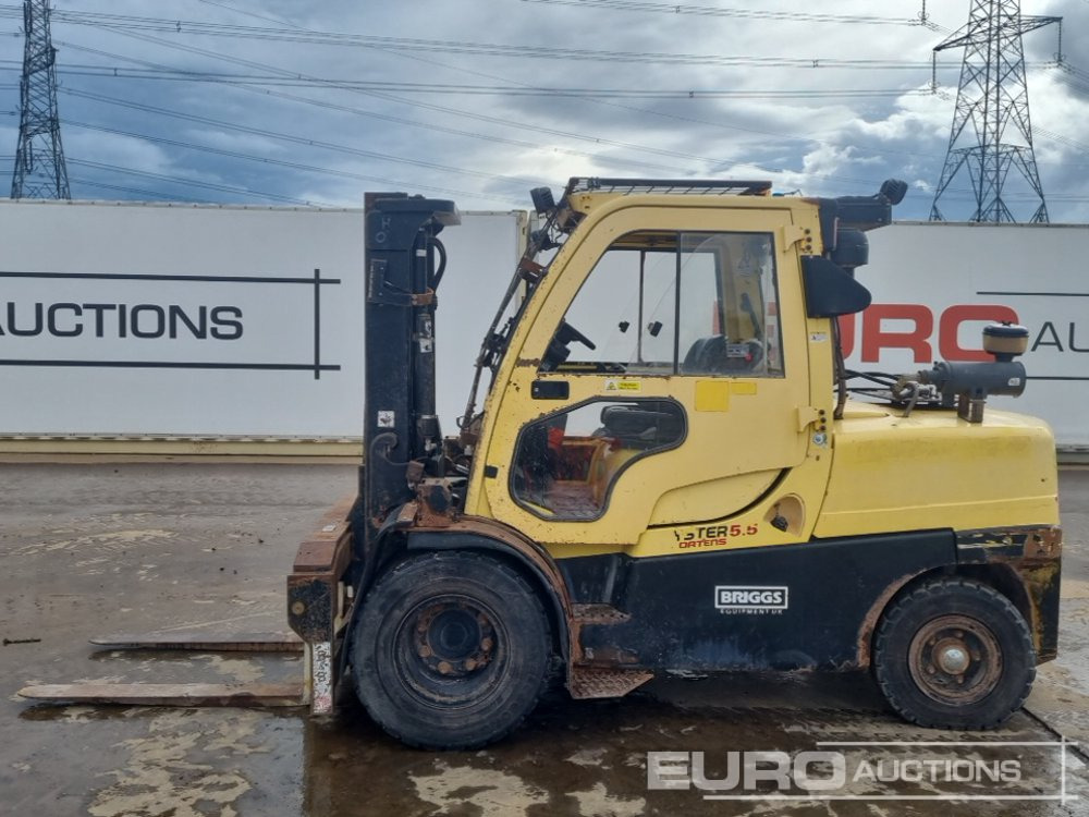 2015 Hyster H5.5FT - Gaffeltruck: bilde 2 2015 Hyster H5.5FT - Gaffeltruck: bilde 2