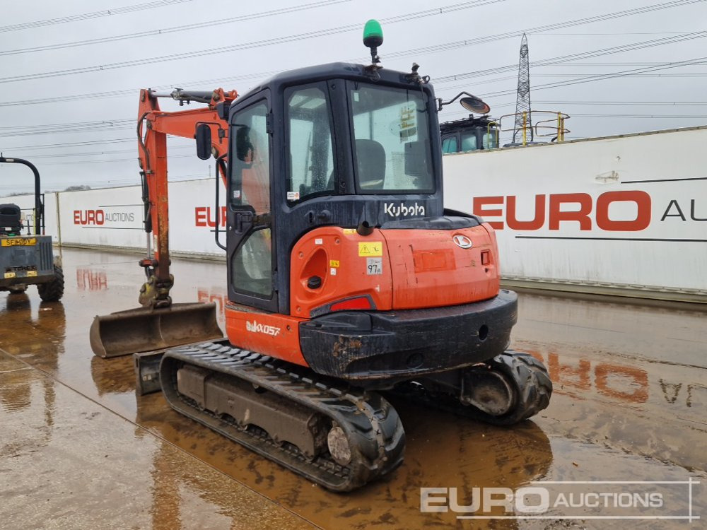 2015 Kubota KX057-4 - Minigraver: bilde 3 2015 Kubota KX057-4 - Minigraver: bilde 3