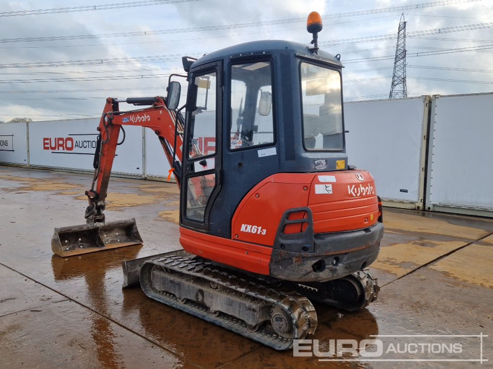 2015 Kubota KX61-3 - Minigraver: bilde 3 2015 Kubota KX61-3 - Minigraver: bilde 3