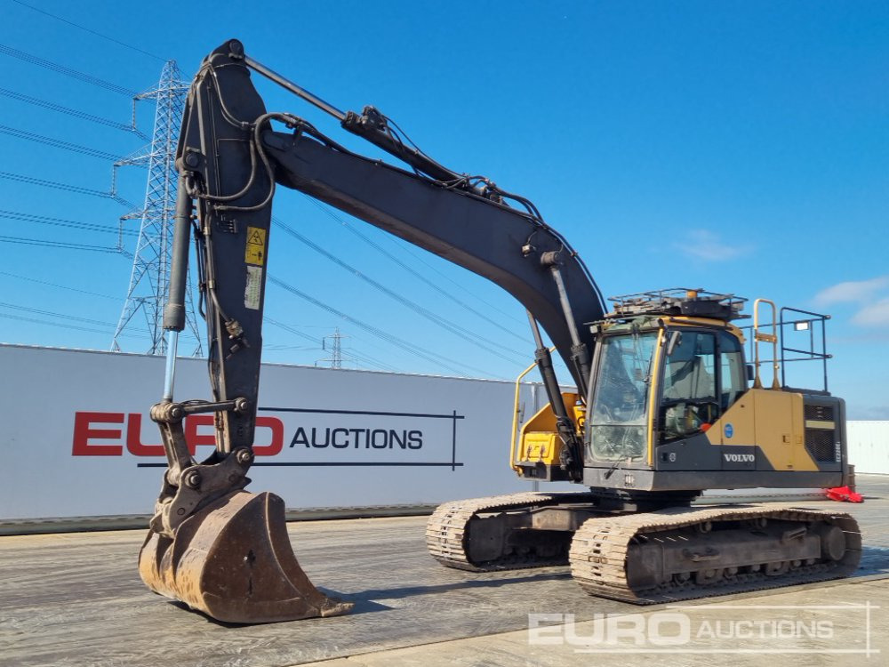 2015 Volvo EC220EL - Beltegraver: bilde 1 2015 Volvo EC220EL - Beltegraver: bilde 1