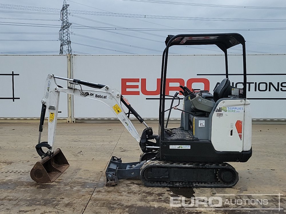 2016 Bobcat E17 - Minigraver: bilde 2 2016 Bobcat E17 - Minigraver: bilde 2