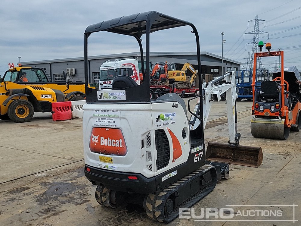 2016 Bobcat E17 - Minigraver: bilde 5 2016 Bobcat E17 - Minigraver: bilde 5