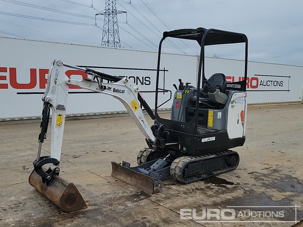 2016 Bobcat E17 - Minigraver: bilde 1 2016 Bobcat E17 - Minigraver: bilde 1