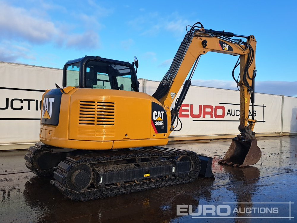 2016 CAT 308E2 CR - Minigraver: bilde 5 2016 CAT 308E2 CR - Minigraver: bilde 5