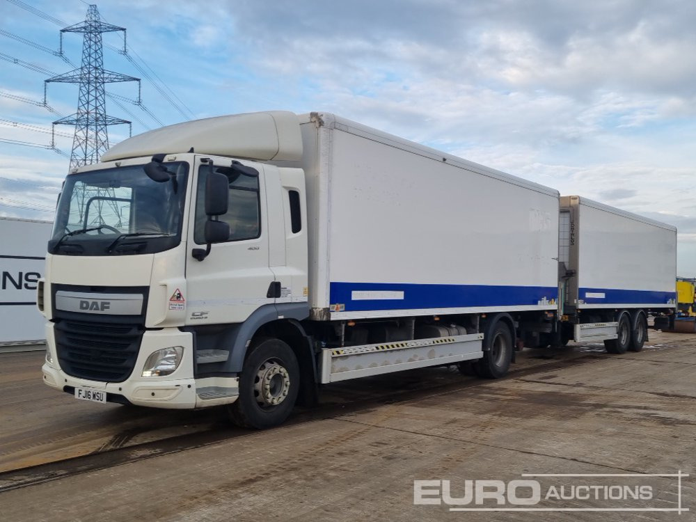 2016 DAF CF400 - Lastebil med kjøl: bilde 1 2016 DAF CF400 - Lastebil med kjøl: bilde 1