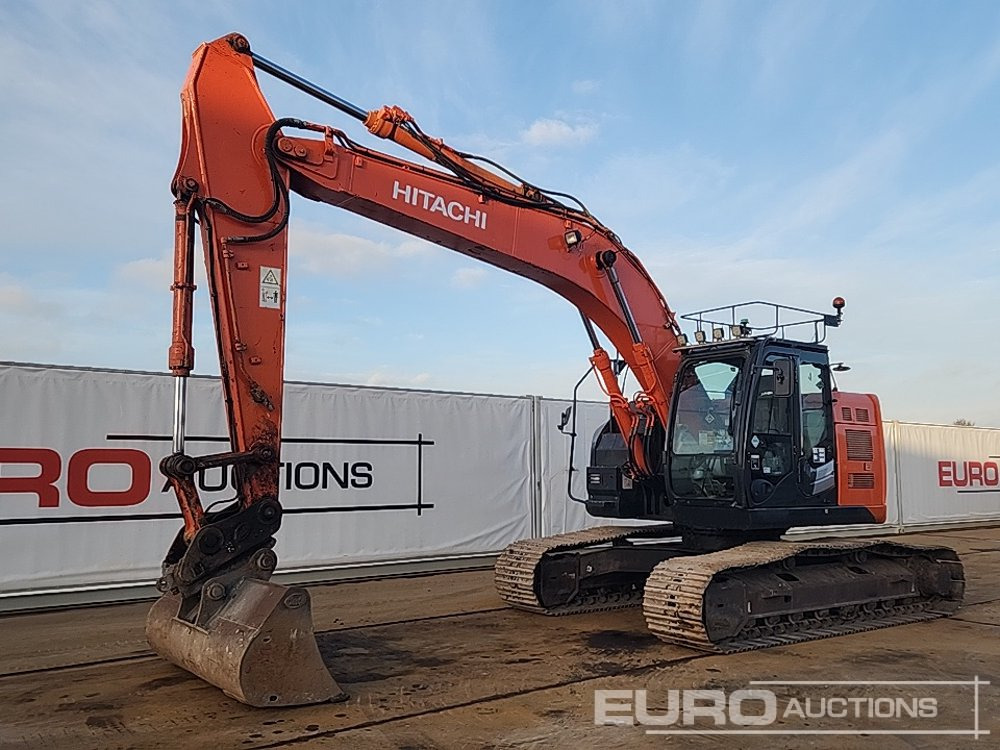 2016 Hitachi ZX225USLC-5B - Beltegraver: bilde 1 2016 Hitachi ZX225USLC-5B - Beltegraver: bilde 1