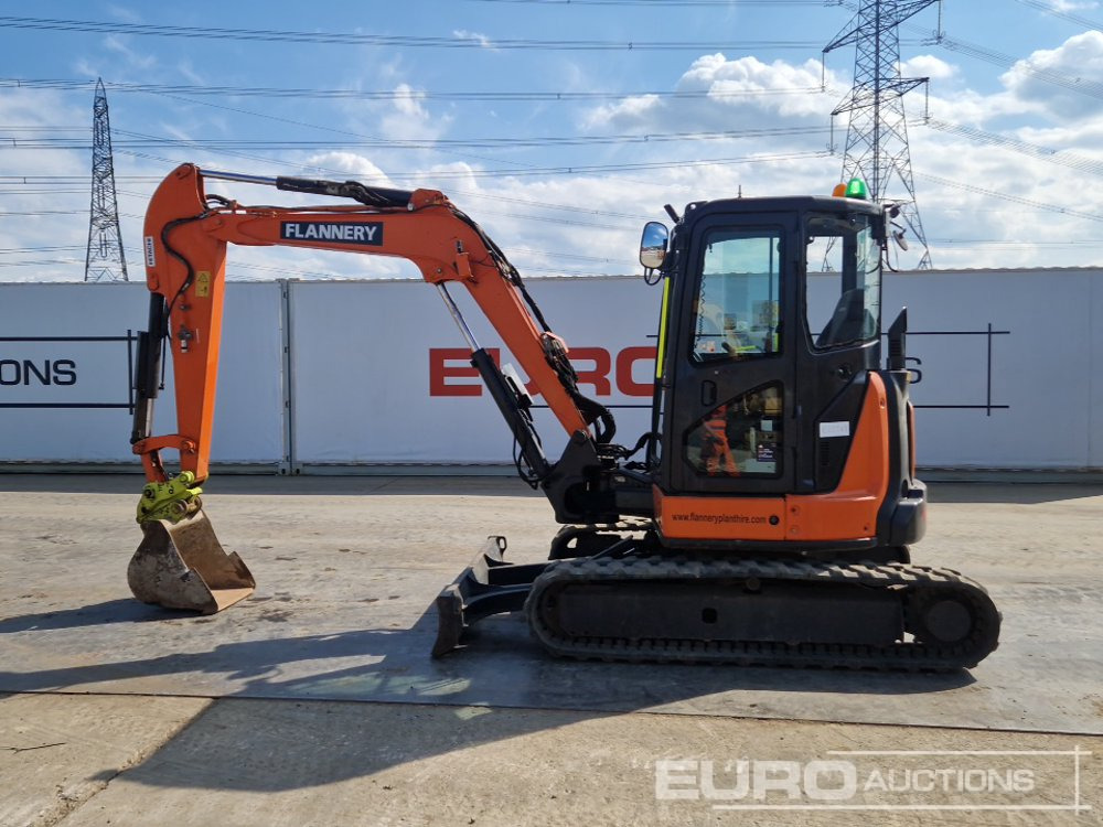 2016 Hitachi ZX55U-5A - Minigraver: bilde 2 2016 Hitachi ZX55U-5A - Minigraver: bilde 2