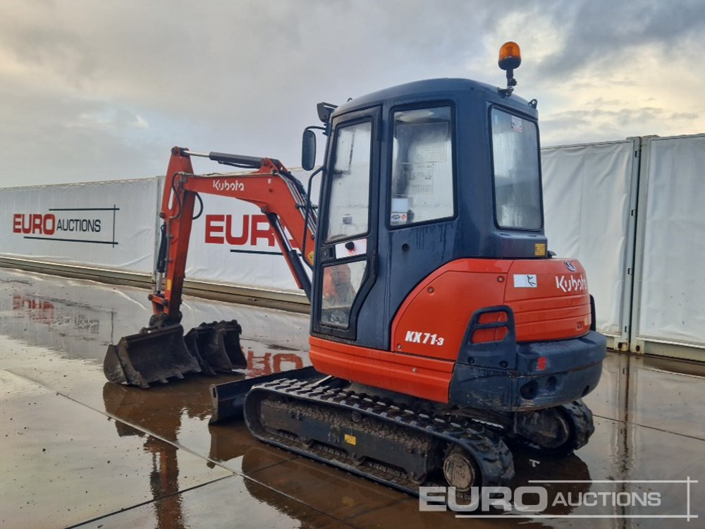 2016 Kubota KX71-3 - Minigraver: bilde 3 2016 Kubota KX71-3 - Minigraver: bilde 3