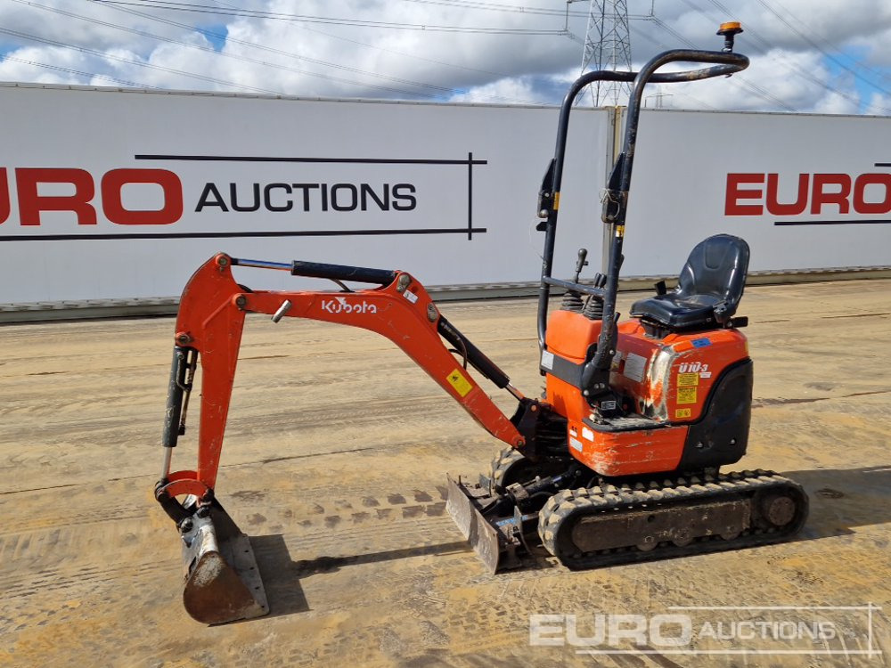 2016 Kubota U10-3 - Minigraver: bilde 1 2016 Kubota U10-3 - Minigraver: bilde 1