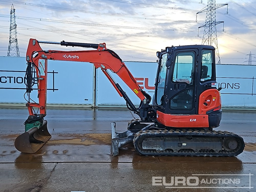 2016 Kubota U48-4 - Minigraver: bilde 2 2016 Kubota U48-4 - Minigraver: bilde 2
