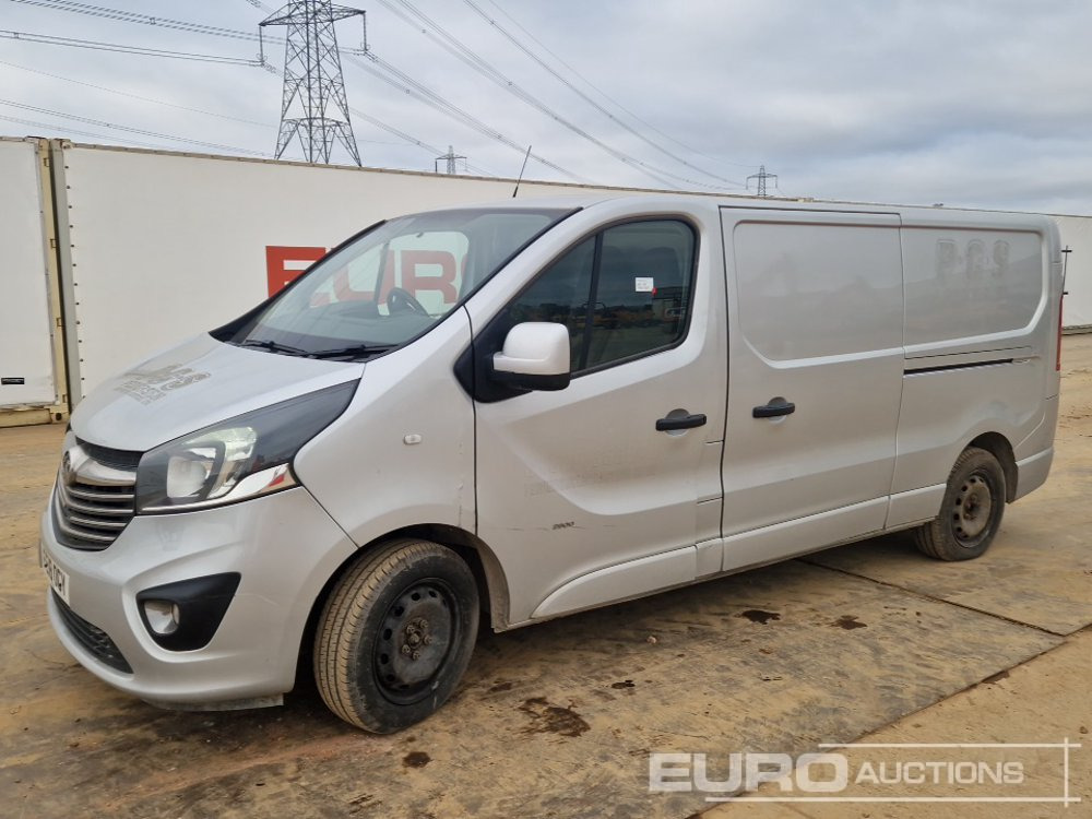 2016 Vauxhall Vivaro - Kassebil: bilde 1 2016 Vauxhall Vivaro - Kassebil: bilde 1