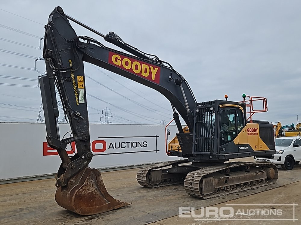 2016 Volvo EC250EL - Beltegraver: bilde 1 2016 Volvo EC250EL - Beltegraver: bilde 1