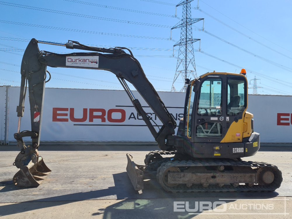 2016 Volvo ECR88D - Minigraver: bilde 2 2016 Volvo ECR88D - Minigraver: bilde 2