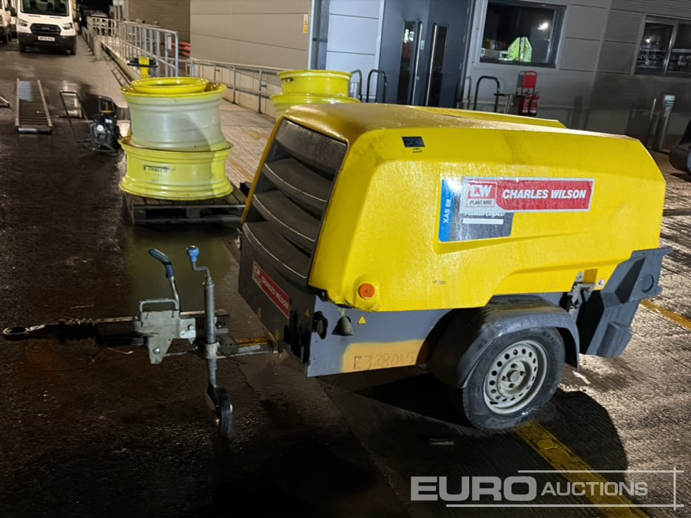 2017 Atlas Copco XAS68 130CFM - Luftkompressor: bilde 2 2017 Atlas Copco XAS68 130CFM - Luftkompressor: bilde 2