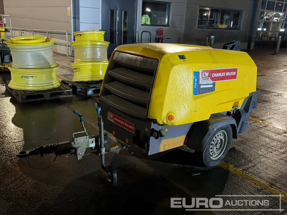2017 Atlas Copco XAS68 130CFM - Luftkompressor: bilde 1 2017 Atlas Copco XAS68 130CFM - Luftkompressor: bilde 1