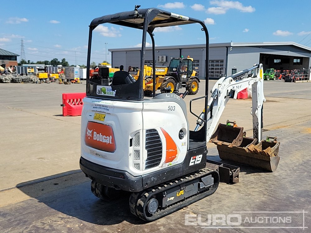 2017 Bobcat E19 - Minigraver: bilde 5 2017 Bobcat E19 - Minigraver: bilde 5