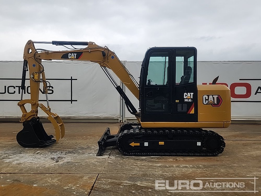 2017 CAT 305.5E2 - Minigraver: bilde 2 2017 CAT 305.5E2 - Minigraver: bilde 2